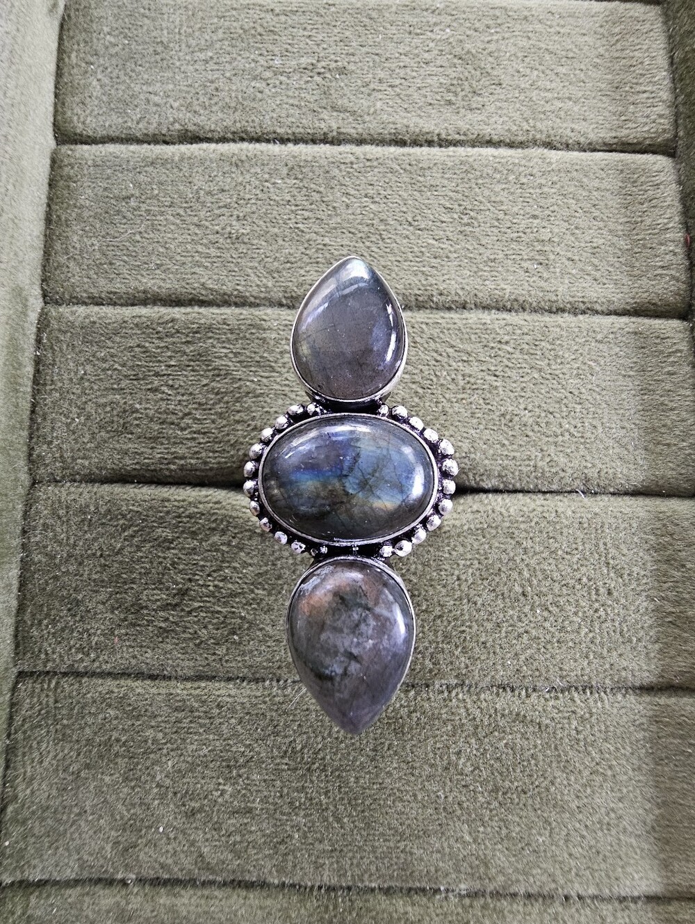 Silver Plated Ring Size 12